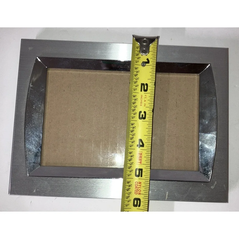 Elegant Plastic & Metal Picture Frame Home Shelf Desk Decor 5